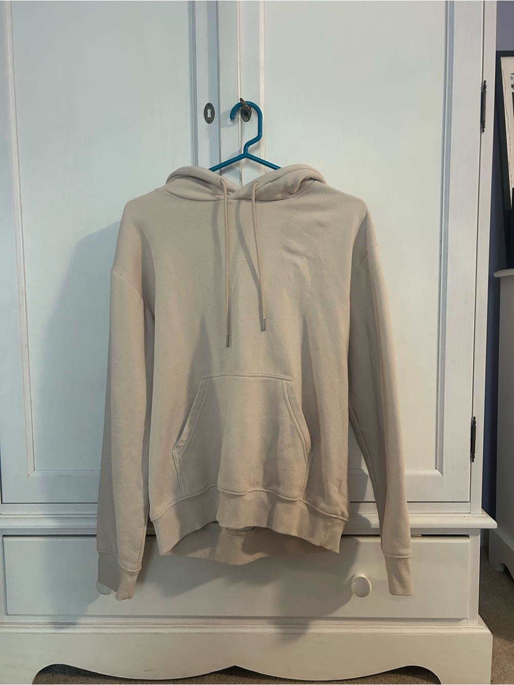 H&M Light Beige Pullover Hoodie